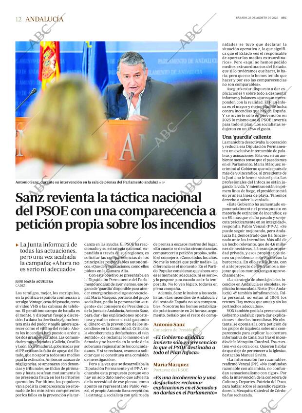 ABC SEVILLA 23-08-2025 página 22