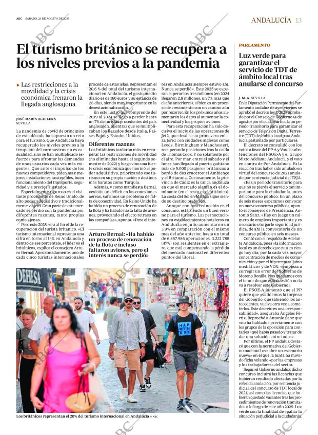 ABC SEVILLA 23-08-2025 página 23