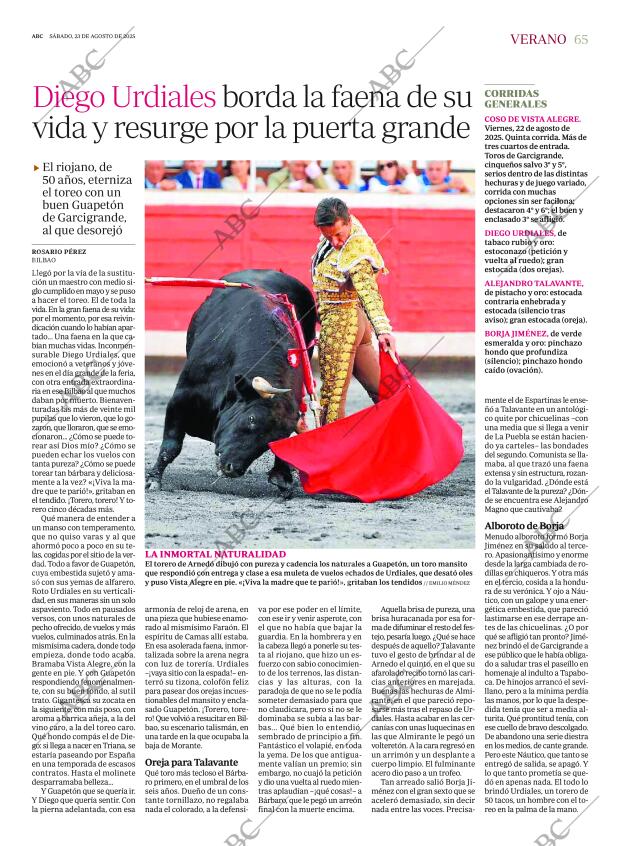 ABC SEVILLA 23-08-2025 página 65