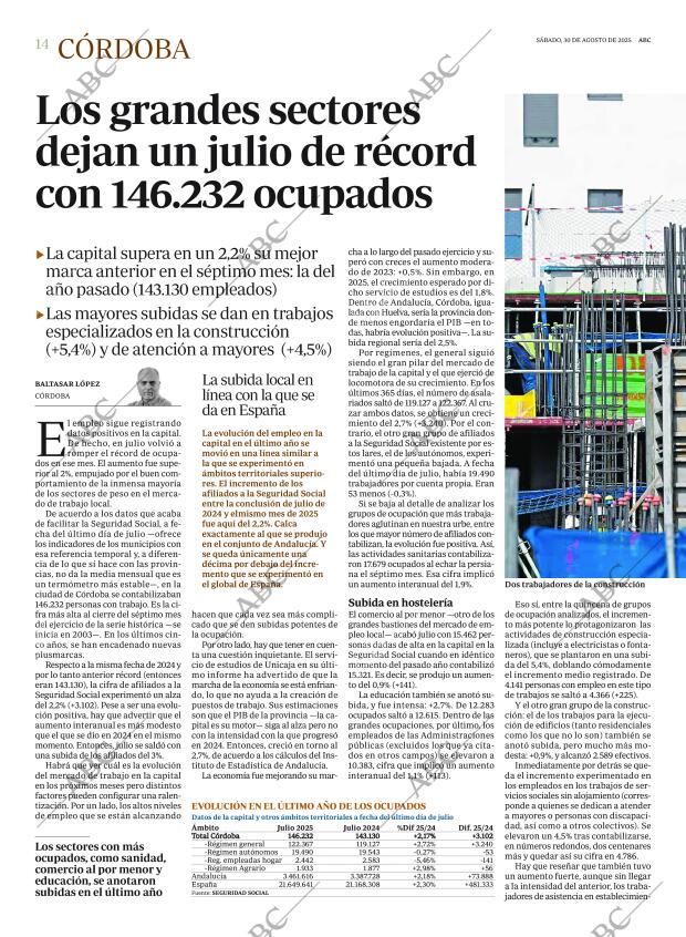 ABC CORDOBA 30-08-2025 página 14
