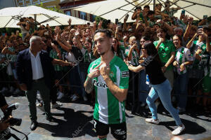 Presentación de Antony como jugador del Betis