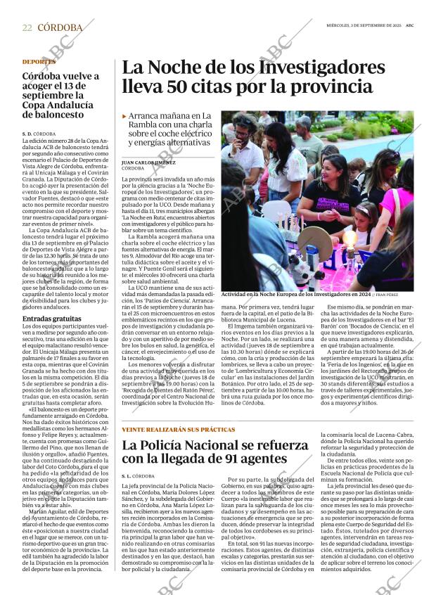 ABC CORDOBA 03-09-2025 página 22