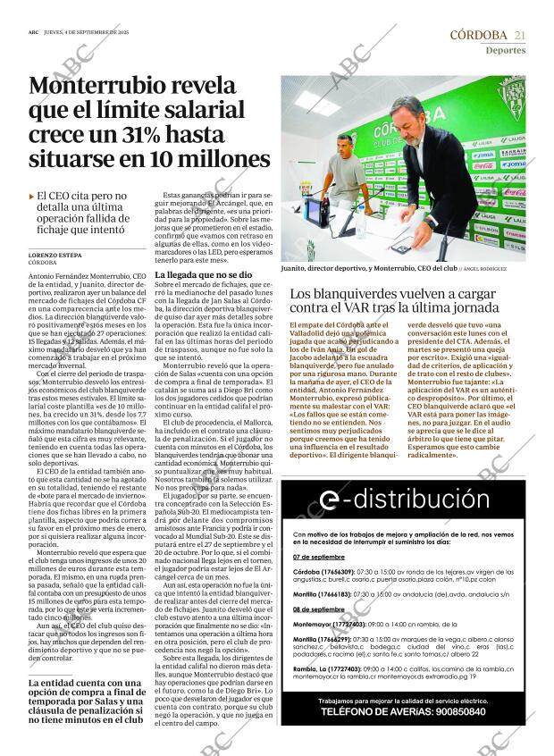 ABC CORDOBA 04-09-2025 página 21