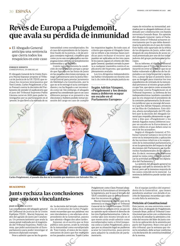 ABC CORDOBA 05-09-2025 página 30