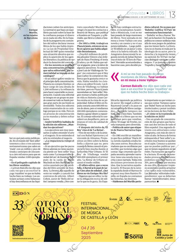 CULTURAL MADRID 06-09-2025 página 13