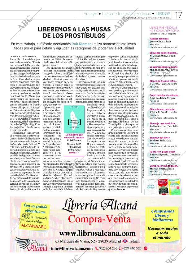 CULTURAL MADRID 06-09-2025 página 17