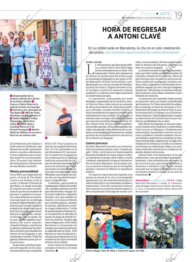 CULTURAL MADRID 06-09-2025 página 19