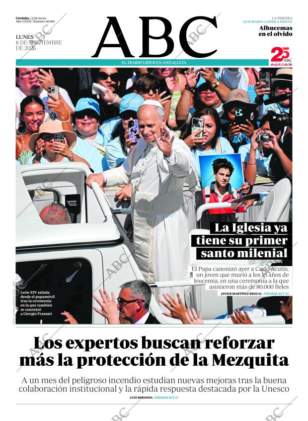 ABC CORDOBA 08-09-2025 página 1