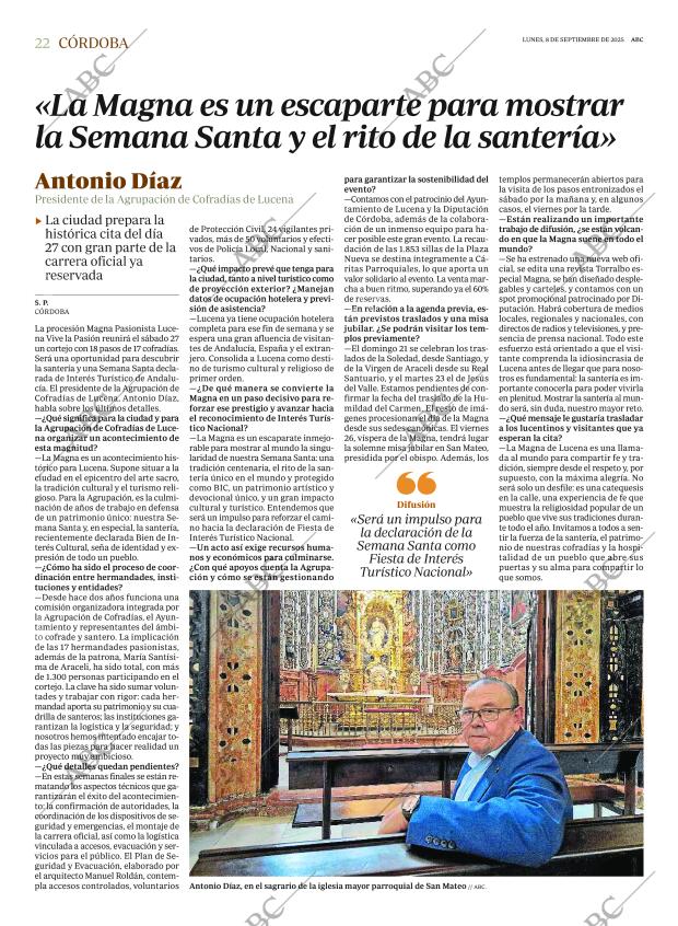 ABC CORDOBA 08-09-2025 página 22