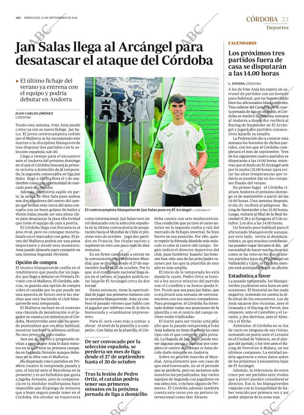 ABC CORDOBA 10-09-2025 página 23