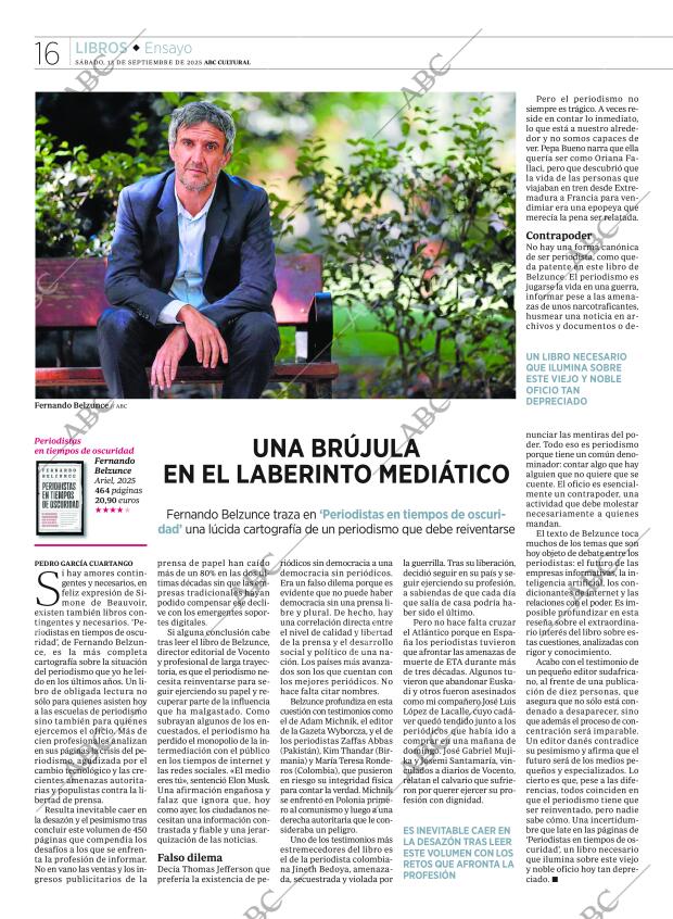 CULTURAL MADRID 13-09-2025 página 16