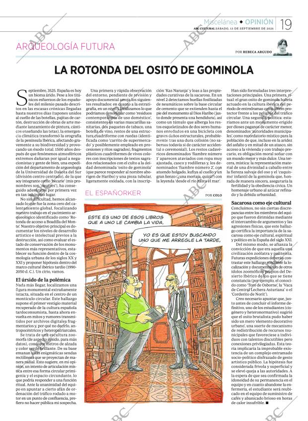 CULTURAL MADRID 13-09-2025 página 19