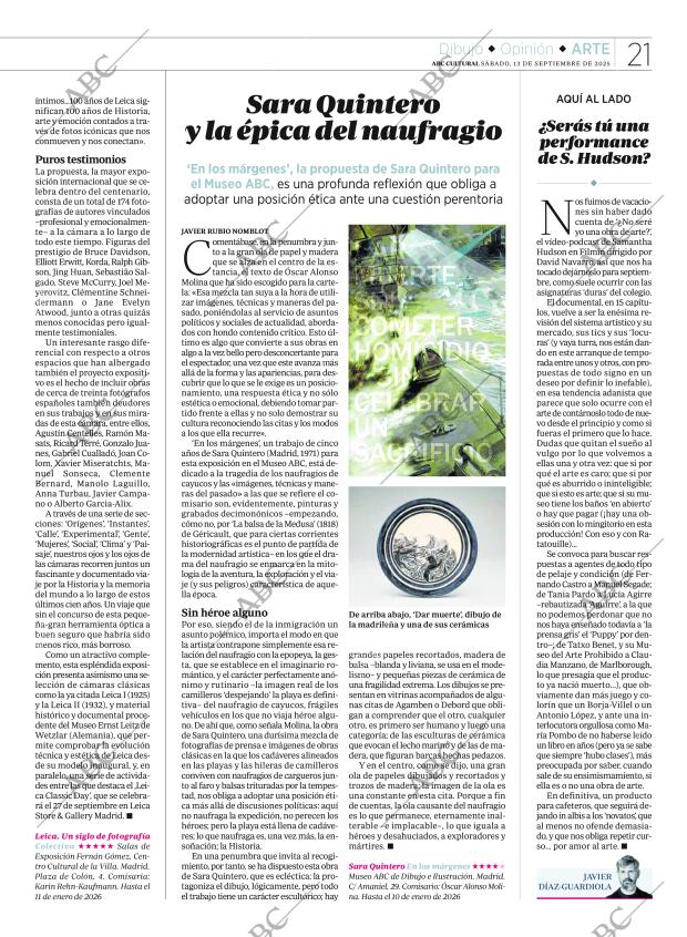 CULTURAL MADRID 13-09-2025 página 21