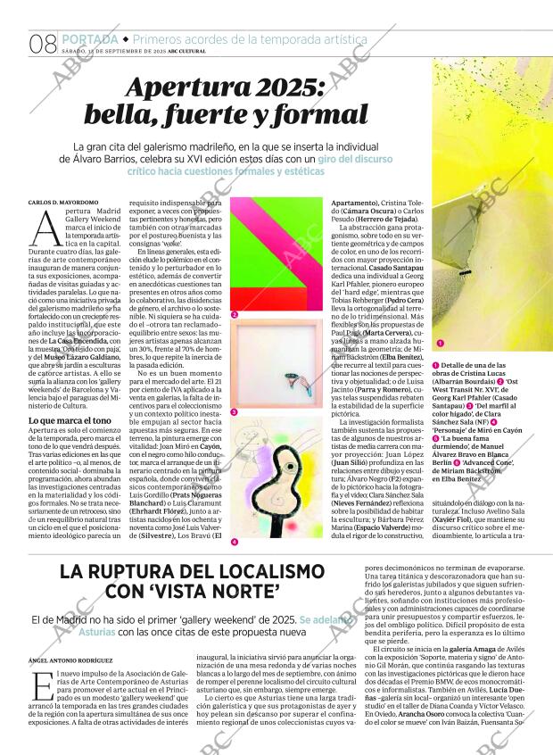 CULTURAL MADRID 13-09-2025 página 8