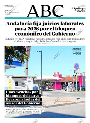 ABC SEVILLA 18-09-2025 página 1