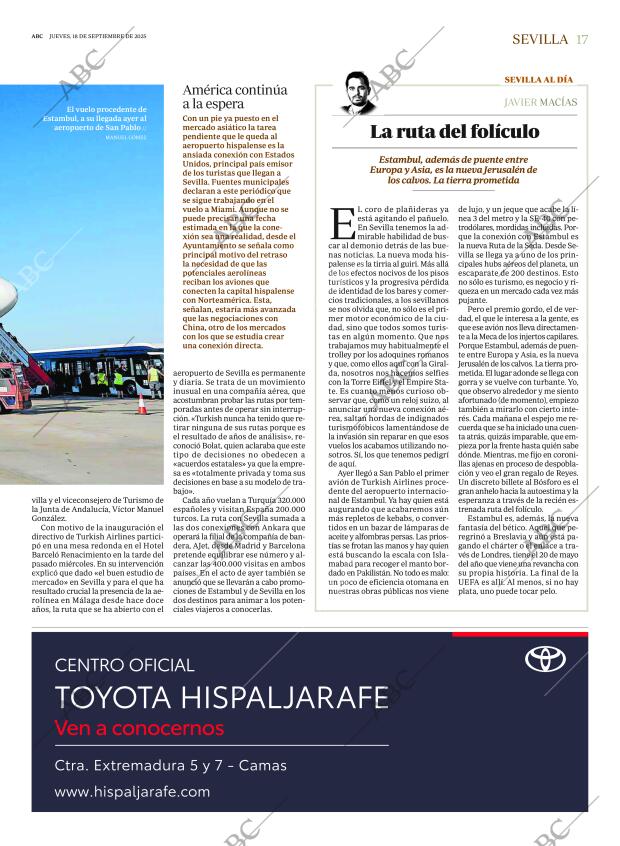 ABC SEVILLA 18-09-2025 página 17