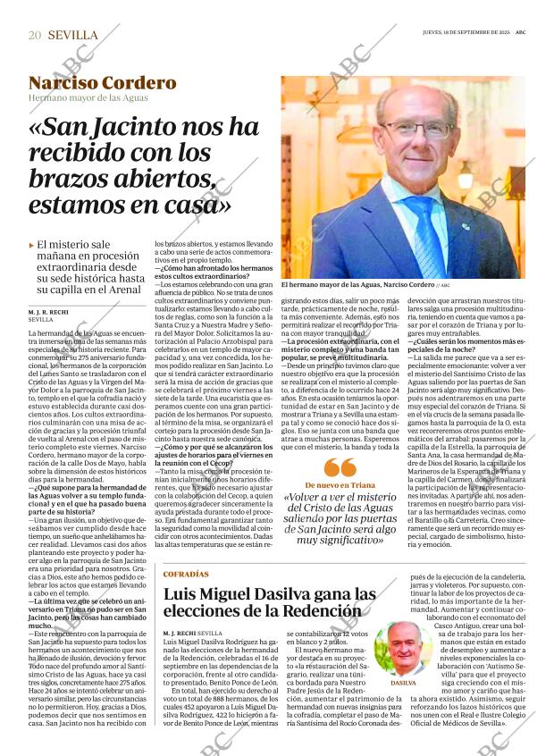 ABC SEVILLA 18-09-2025 página 20