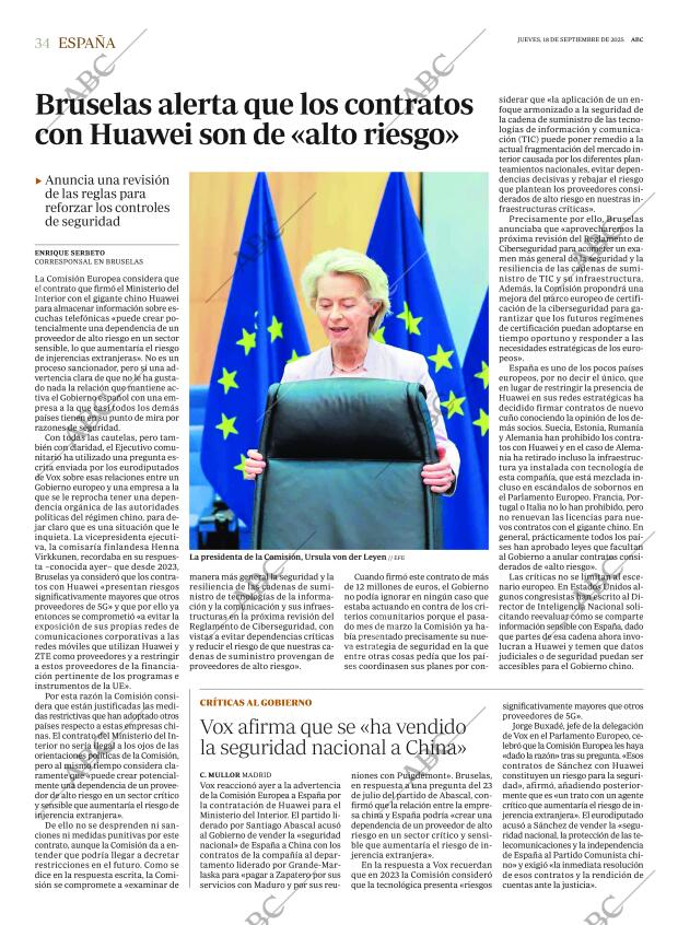 ABC SEVILLA 18-09-2025 página 34