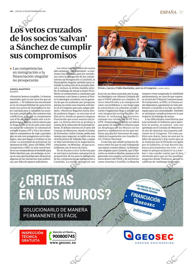 ABC SEVILLA 18-09-2025 página 37