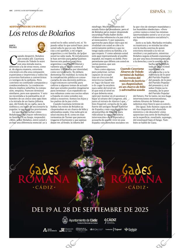 ABC SEVILLA 18-09-2025 página 39