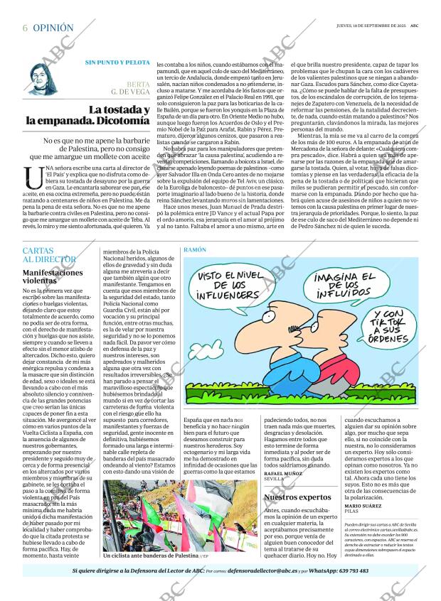 ABC SEVILLA 18-09-2025 página 6