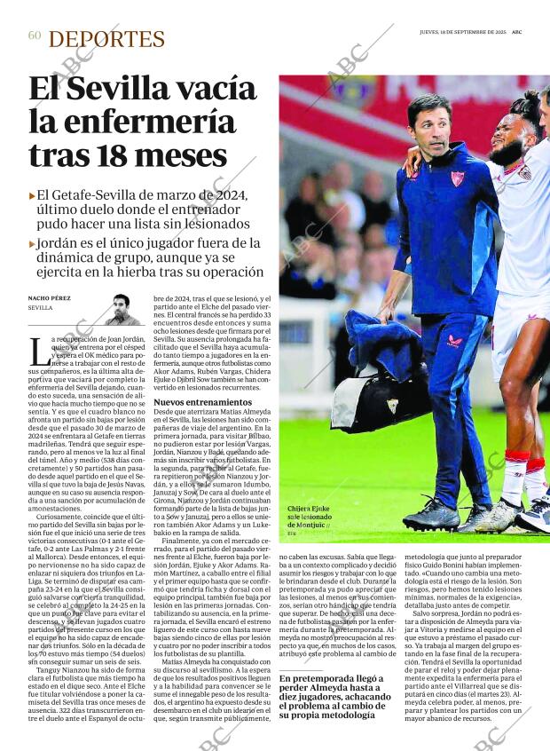 ABC SEVILLA 18-09-2025 página 60