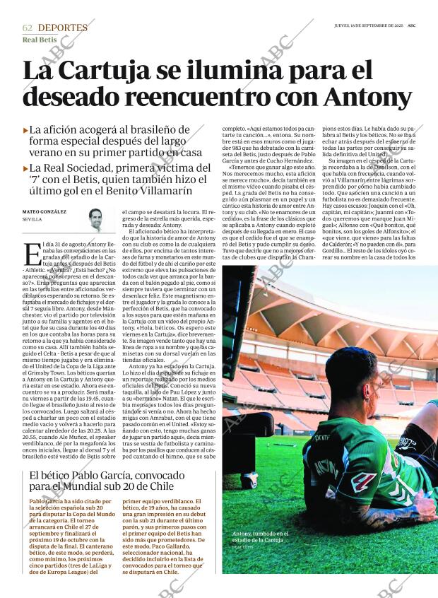 ABC SEVILLA 18-09-2025 página 62