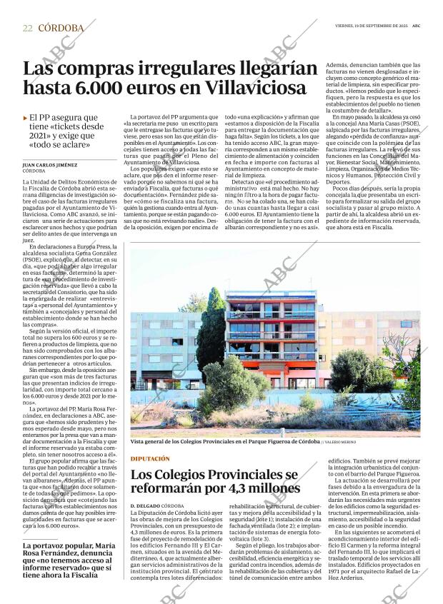 ABC CORDOBA 19-09-2025 página 22