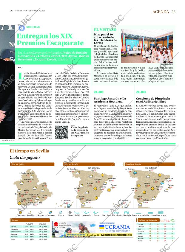 ABC SEVILLA 19-09-2025 página 25