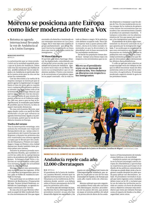 ABC SEVILLA 19-09-2025 página 28