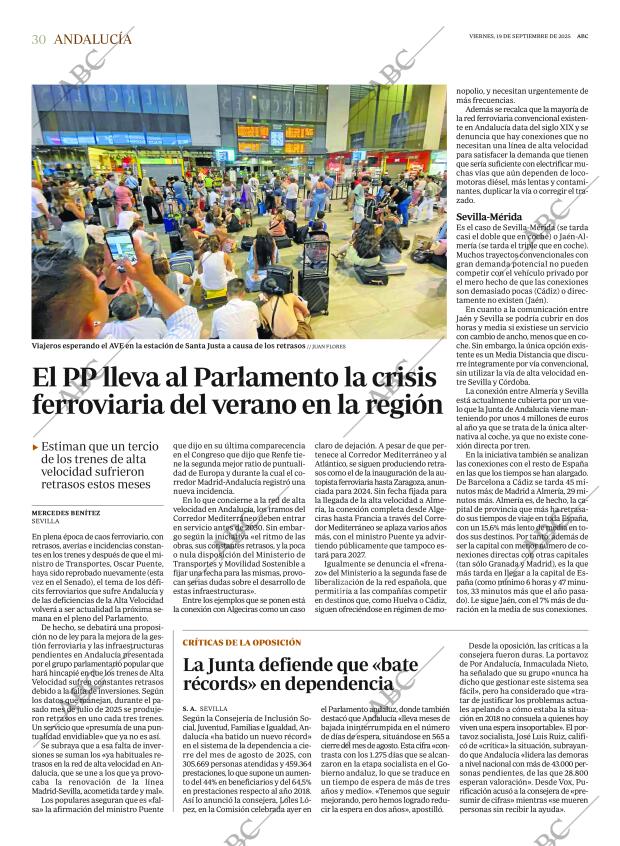 ABC SEVILLA 19-09-2025 página 30