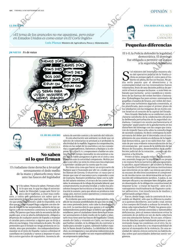 ABC SEVILLA 19-09-2025 página 5