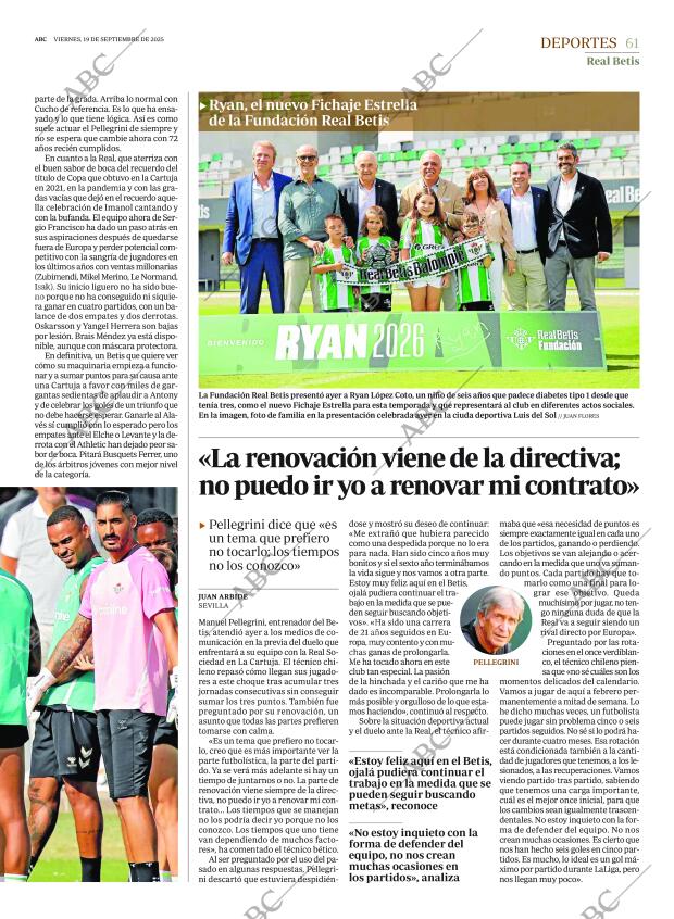 ABC SEVILLA 19-09-2025 página 61