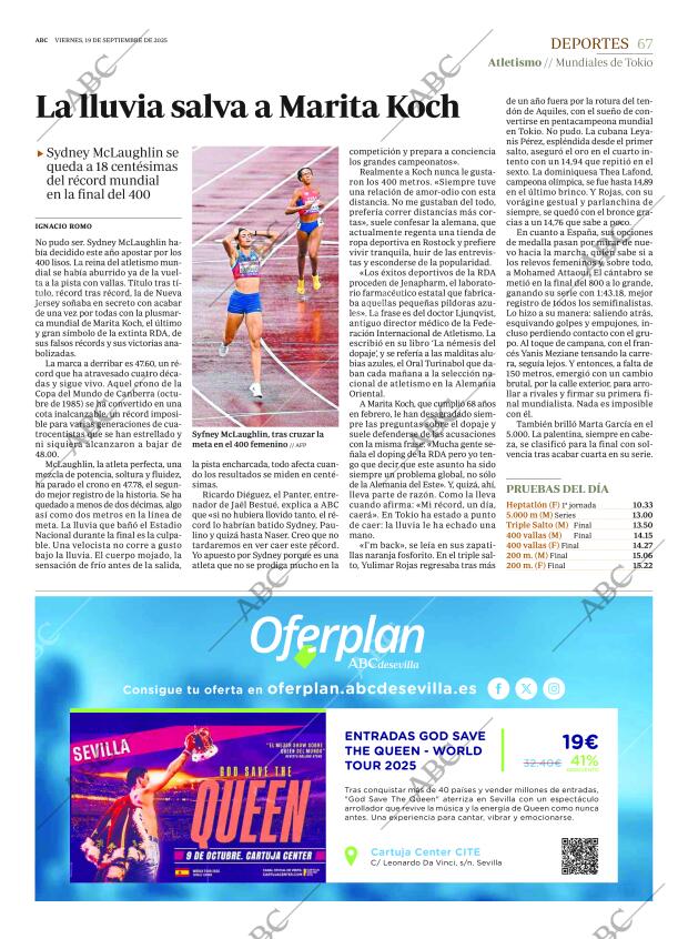 ABC SEVILLA 19-09-2025 página 67