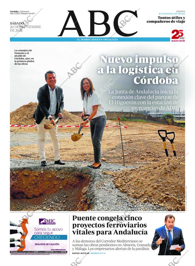 ABC CORDOBA 20-09-2025 página 1