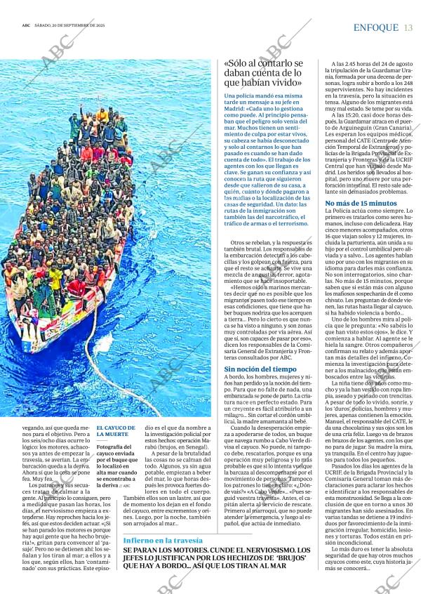 ABC MADRID 20-09-2025 página 13