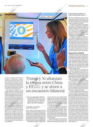 ABC MADRID 20-09-2025 página 23
