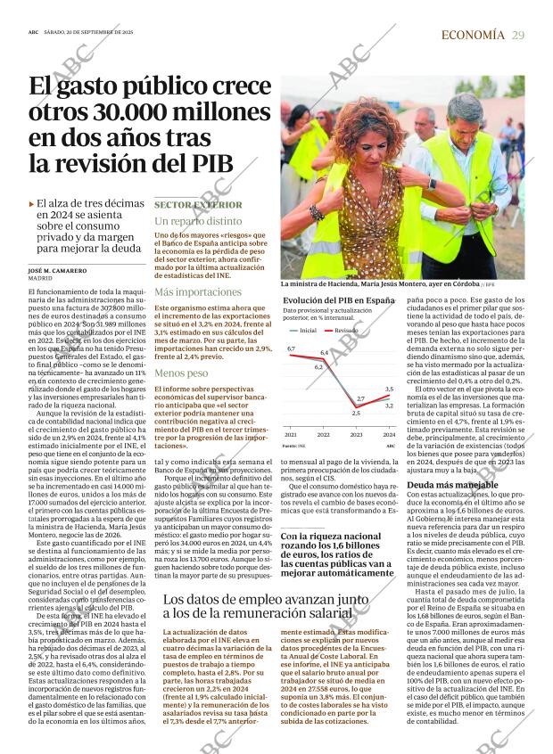 ABC MADRID 20-09-2025 página 29