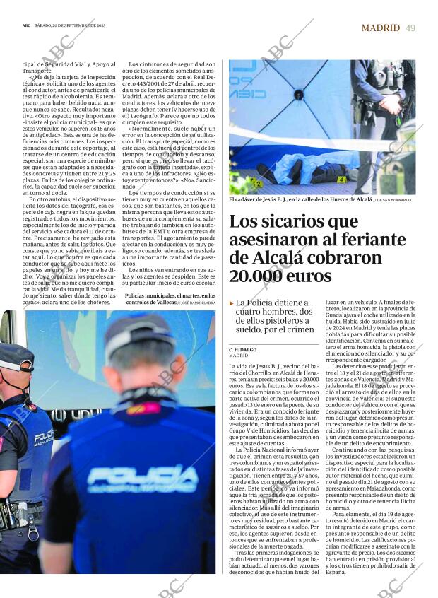 ABC MADRID 20-09-2025 página 49