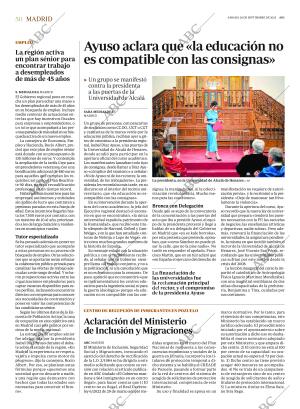 ABC MADRID 20-09-2025 página 50