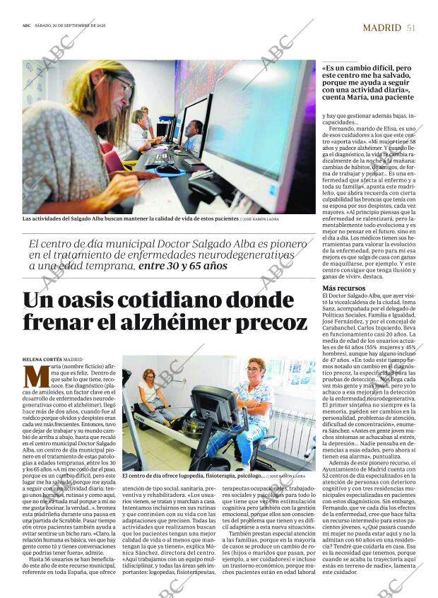 ABC MADRID 20-09-2025 página 51