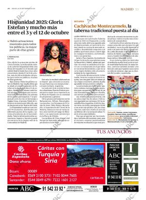 ABC MADRID 20-09-2025 página 53