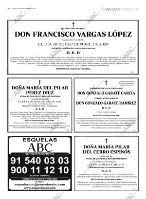 ABC MADRID 20-09-2025 página 55