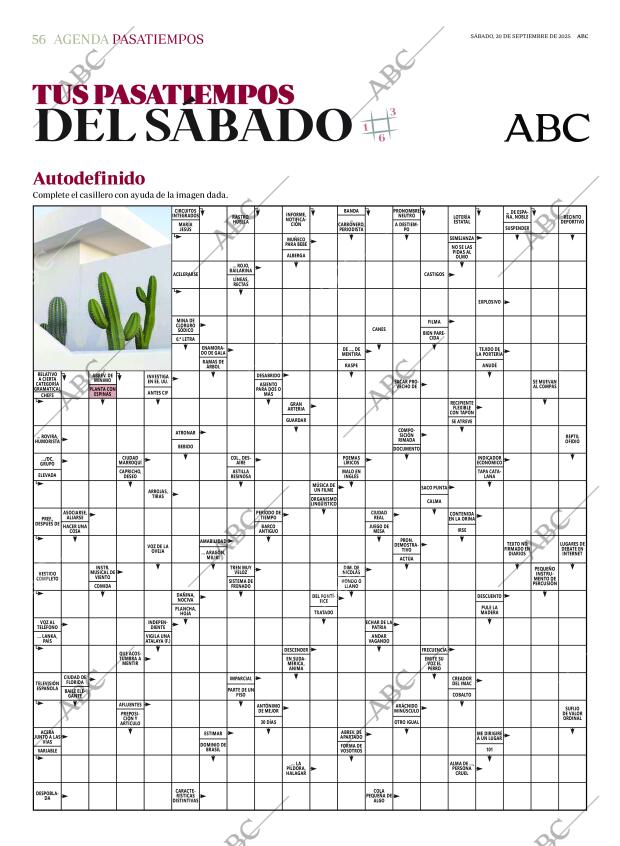ABC MADRID 20-09-2025 página 56
