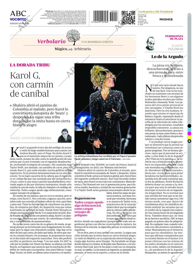 ABC MADRID 20-09-2025 página 72