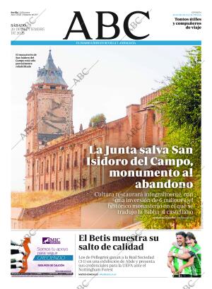 ABC SEVILLA 20-09-2025 página 1