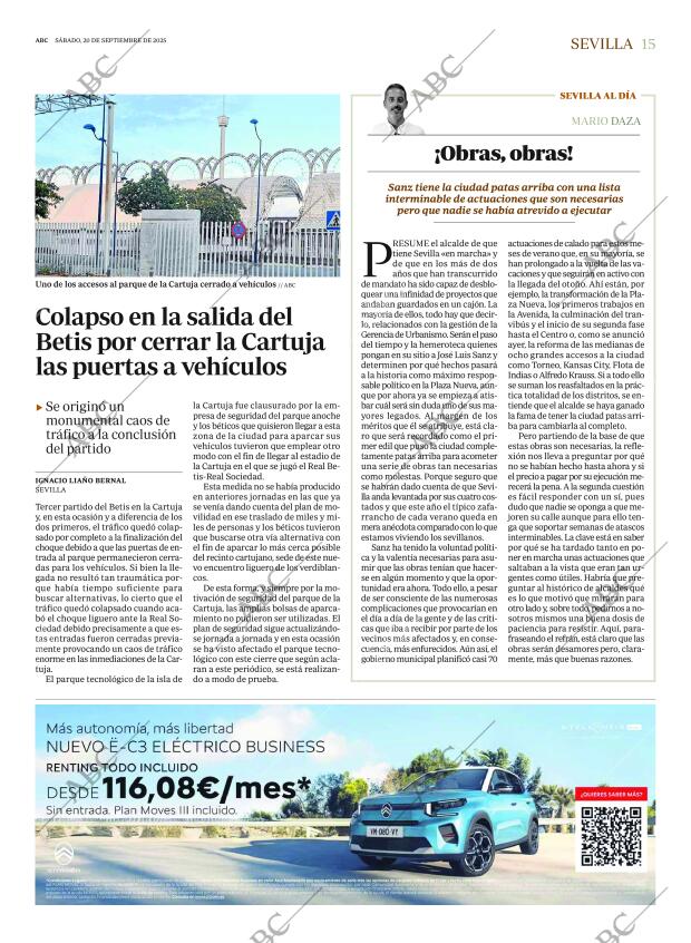 ABC SEVILLA 20-09-2025 página 15