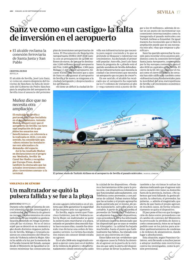 ABC SEVILLA 20-09-2025 página 17
