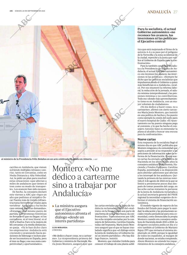 ABC SEVILLA 20-09-2025 página 27