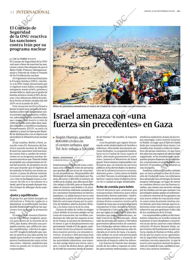ABC SEVILLA 20-09-2025 página 44